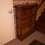 Three Stack Oak Bookcase