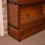 Three Stack Oak Bookcase