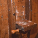Tiger Maple Candlestand