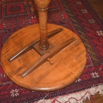 Tiger Maple Candlestand
