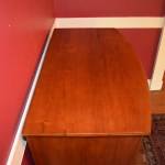 Tiger Maple & Cherry Bow Front Chest
