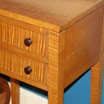 Tiger Maple Side Table