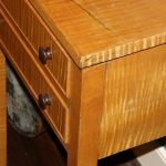 Tiger Maple Side Table