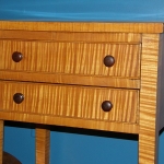 Tiger Maple Side Table