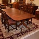 Two Pedestal Duncan Phyfe Dining Table