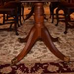 Two Pedestal Duncan Phyfe Dining Table
