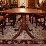 Two Pedestal Duncan Phyfe Dining Table