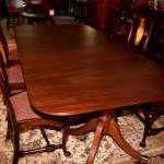 Two Pedestal Duncan Phyfe Dining Table