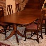 Two Pedestal Duncan Phyfe Dining Table
