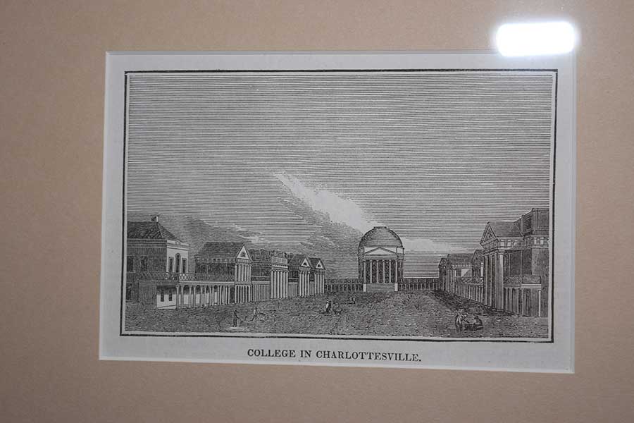 UVA Engraving, C. 1845