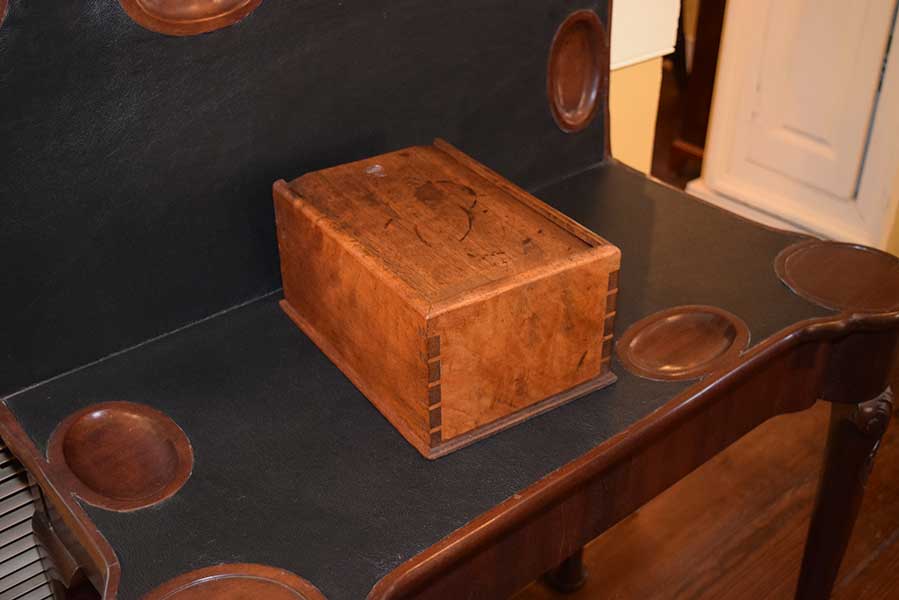 Walnut Candle Box