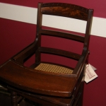 Walnut High Chair