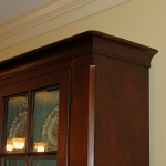 Walnut Stepback Cupboard