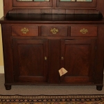 Walnut Stepback Cupboard