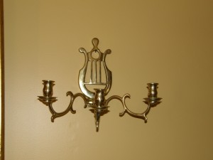 Brass Wall Sconce