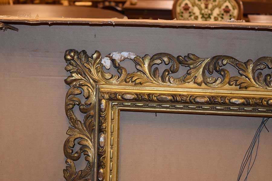 Gold Leaf Mirror Repair Gates, Antique Restoration Mirrors Resilvering